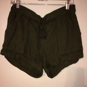 Army Green Shorts